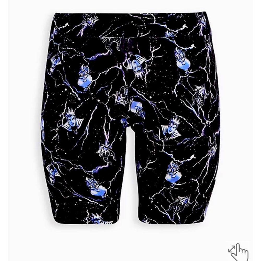 Bike Short - Torrid Disney Villains NWT